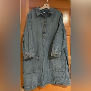 Old Navy Jean Shirt Dress